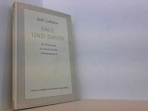 Image du vendeur pour Saul und David. Die Problematik der deutsch-jdischen Lebensgemeinschaft. mis en vente par Antiquariat Uwe Berg