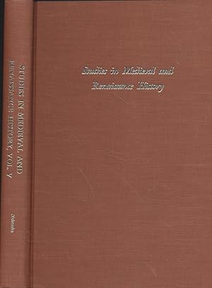 Bild des Verkufers fr [ Nebraska ] Studies in Medieval and Renaissance History, Vol. V. zum Verkauf von Fundus-Online GbR Borkert Schwarz Zerfa