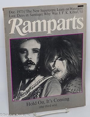 Seller image for Ramparts: vol. 12, no. 5, December 1973; hold on, its coming (the third sex) for sale by Bolerium Books Inc.