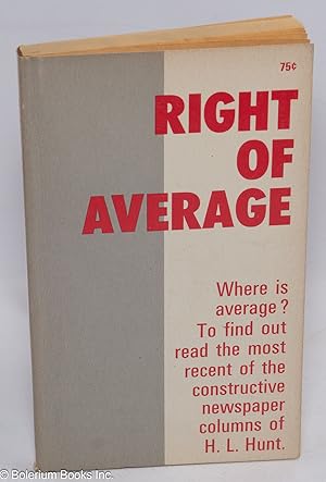 Right of Average