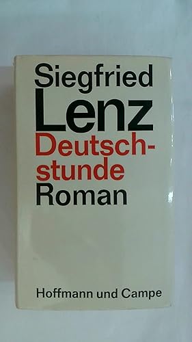 Bild des Verkufers fr DEUTSCHSTUNDE: ROMAN. zum Verkauf von Buchmerlin