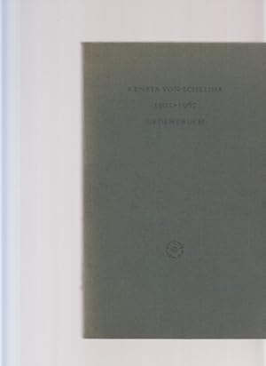 Bild des Verkufers fr Renata von Scheliha. 1901-1967. Gedenkbuch. Zweite Auflage. zum Verkauf von Fundus-Online GbR Borkert Schwarz Zerfa