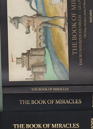 Seller image for The book of miracles : facsimile of the Augsburg manuscript from the collection of Mickey Cartin = Das Wunderzeichenbuch : Faksimile des Augsburger Manuskripts aus der Collection of Mickey Cartin. Dreisprachig: dt., frz., engl. for sale by Fundus-Online GbR Borkert Schwarz Zerfa