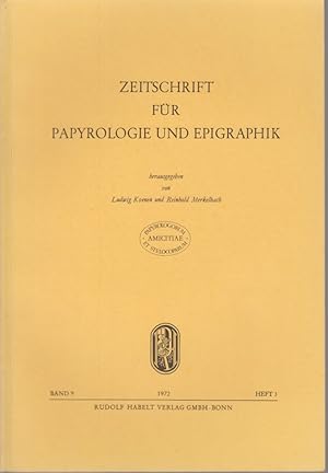 Immagine del venditore per M. Pompeius Silvanus, Consul designatus tertium - Ein Vertrauter Vespasians und Domitians. [Aus: Zeitschrift fr Papyrologie und Epigraphik, Bd. 9, 1972, Heft 3]. venduto da Fundus-Online GbR Borkert Schwarz Zerfa