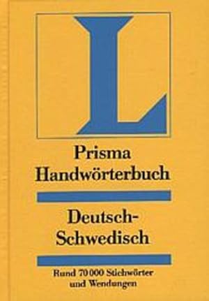 Bild des Verkufers fr Prisma Handwrterbuch, Deutsch-Schwedisch zum Verkauf von Studibuch