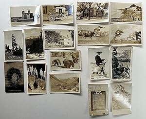 Photo post cards of Western landscape or themes