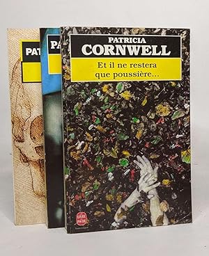 Image du vendeur pour Lot de 3 histoires de Patricia Cornwell: Et il ne restera que poussire. / Postmortem / Mordoc mis en vente par crealivres