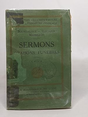 Sermons oraisons funèbres