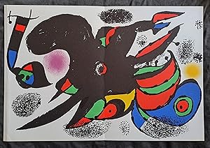 Seller image for Joan Mir - XXe sicle Panorama 76 Art total I XLVII-76 Original Lithograph for sale by Yes, Wonderful things