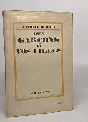 Seller image for Mes garons et vos filles for sale by crealivres