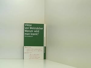 Imagen del vendedor de Warum wird man krank? Ein Lesebuch ein Lesebuch a la venta por Book Broker