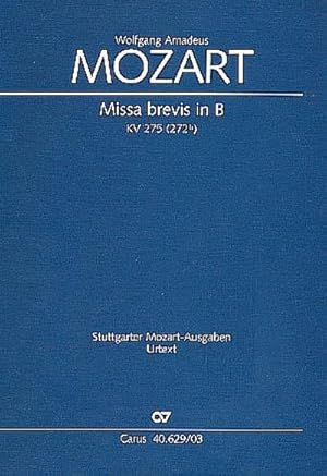 Seller image for Missa brevis in B for sale by BuchWeltWeit Ludwig Meier e.K.