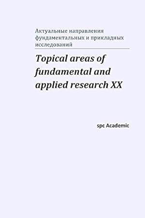 Seller image for Topical areas of fundamental and applied research XX (Russian Edition) [Soft Cover ] for sale by booksXpress