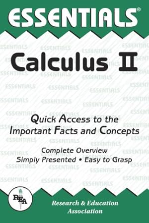 Seller image for Calculus II Essentials (Essentials Study Guides) (Vol 2) [Soft Cover ] for sale by booksXpress