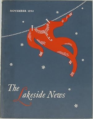 Bild des Verkufers fr The Lakeside News: November 1952, Volume XXXVII, Number 11 zum Verkauf von Powell's Bookstores Chicago, ABAA