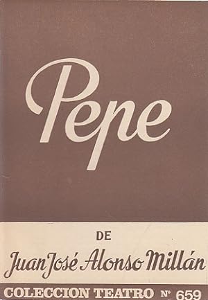 Bild des Verkufers fr PEPE zum Verkauf von Librera Vobiscum