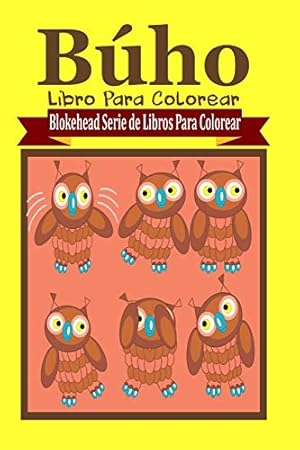 Imagen del vendedor de Búho Libro Para Colorear (Spanish Edition) [Soft Cover ] a la venta por booksXpress