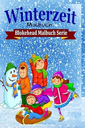 Imagen del vendedor de Winterzeit Malbuch (German Edition) [Soft Cover ] a la venta por booksXpress
