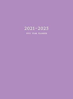 Immagine del venditore per 2021-2025 Five Year Planner: 60-Month Schedule Organizer 8.5 x 11 with Purple Cover (Hardcover) [Hardcover ] venduto da booksXpress