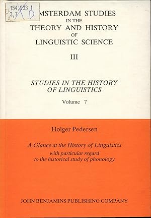 Bild des Verkufers fr A Glance at the History of Linguistics zum Verkauf von avelibro OHG