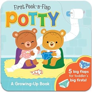 Imagen del vendedor de Potty: A First Peek-A-Flap Book for Toilet Training: When You Think You Have to Go You Know It's Potty Time! by Cottage Door Press [Board book ] a la venta por booksXpress