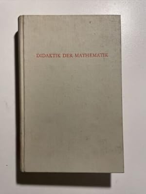 Immagine del venditore per DIDAKTIK DER MATHEMATIK 1978 hans georg steiner venduto da Books.Unlimited