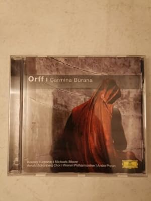 BONNEY "CARL ORFF CARMINA BURANA" CD OVP