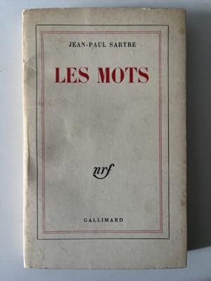 Bild des Verkufers fr Les mots de Jean-Paul Sartre zum Verkauf von Books.Unlimited