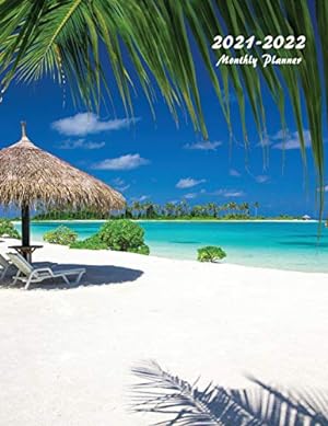 Immagine del venditore per 2021-2022 Monthly Planner: Large Two Year Planner (Tropical Beach) [Soft Cover ] venduto da booksXpress