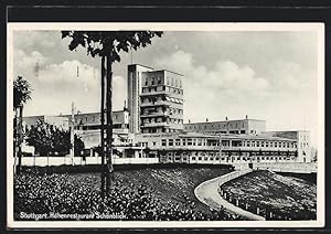 Ansichtskarte Stuttgart, Höhnerestaurant Schönblick