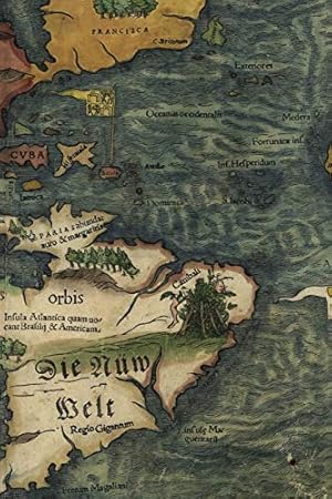 Image du vendeur pour 16th Century Map of South America - A Poetose Notebook / Journal / Diary (50 pages/25 sheets) (Poetose Notebooks) [Soft Cover ] mis en vente par booksXpress