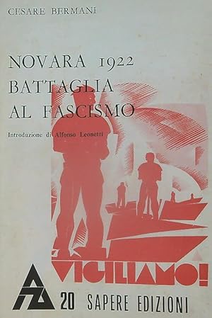 Bild des Verkufers fr Novara 1922 : battaglia al fascismo zum Verkauf von Librodifaccia