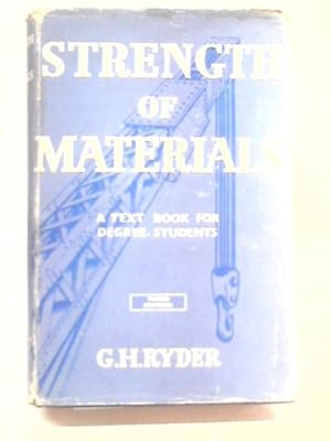 Image du vendeur pour Strength of Materials mis en vente par World of Rare Books