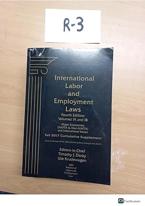 Immagine del venditore per International Labor And Employment Laws 4th Ed Vol 1A And 1B 2017 Cumulative Supplement By Darby venduto da UK LAW BOOK SELLERS LTD