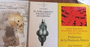 EL POBLAMIENTO PALEOLÍTICO DE EUROPA + INTRODUCCIÓN A LA PALEOPATOLOGÍA + PREHISTORIA DE LA PENÍN...