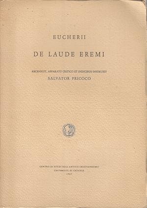 Immagine del venditore per Eucherii De laude eremi venduto da Romanord