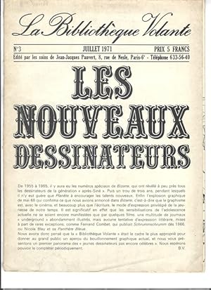 Bild des Verkufers fr La Bibliothque Volante n 3 de juillet 1971 : Les Nouveaux Dessinateurs. zum Verkauf von Librairie Victor Sevilla