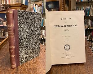 Image du vendeur pour Beihefte zum Militr-Wochenblatt : Jg. 1913. Mit Karten und Skizzen. mis en vente par Antiquariat an der Stiftskirche