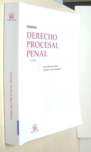 Bild des Verkufers fr Derecho procesal penal. 4 edicin zum Verkauf von Librera La Candela