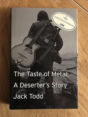 Seller image for The Taste of Metal: A Deserter's Story for sale by M.A.D. fiction