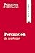 Seller image for Persuasión de Jane Austen (Guía de lectura): Resumen y análisis completo (Spanish Edition) [FRENCH LANGUAGE - Soft Cover ] for sale by booksXpress
