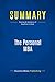 Seller image for Summary: The Personal MBA: Review and Analysis of Kaufman's Book [FRENCH LANGUAGE - Soft Cover ] for sale by booksXpress
