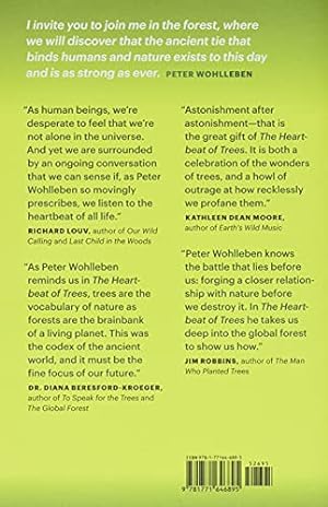 Seller image for The Heartbeat of Trees: Embracing Our Ancient Bond with Forests and Nature for sale by ZBK Books