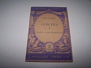 Seller image for Contes tome 1 Zadig Micromegas Extraits for sale by Ammareal