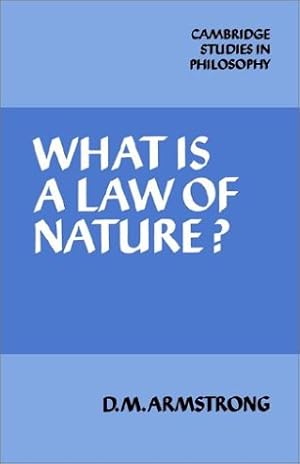 Image du vendeur pour What is a Law of Nature? (Cambridge Studies in Philosophy) mis en vente par ZBK Books