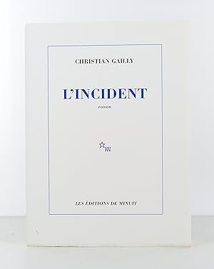 Imagen del vendedor de L'incident a la venta por Librairie KOEGUI