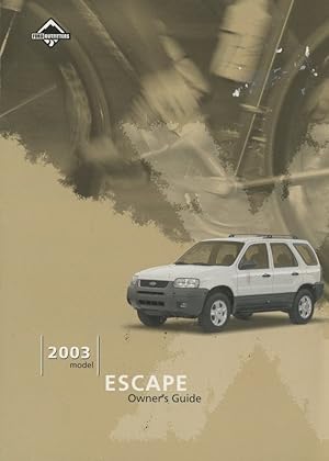 2003 Ford Escape Owner's Guide