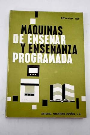 Seller image for Maquinas de ensear y enseanza programada for sale by Alcan Libros