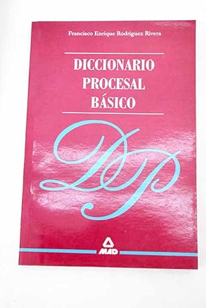 Image du vendeur pour Diccionario procesal bsico mis en vente par Alcan Libros