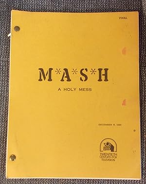 MASH: A HOLY MESS: Original Television Script